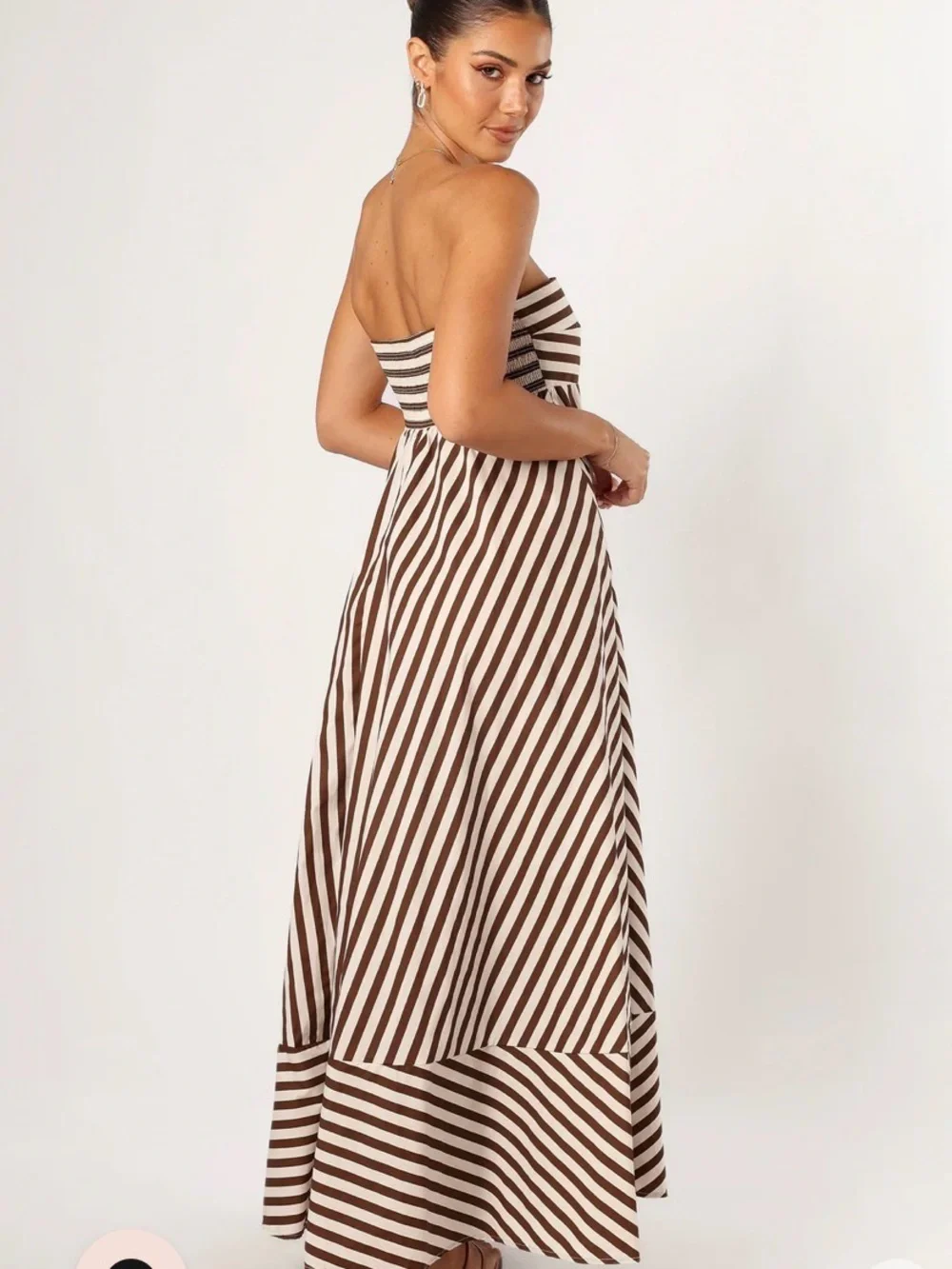 Petal & Pup Bowie Maxi Strapless Dress - Picture 3 of 5